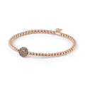 Al Coro Stretchy Armband (A150BWR) aus Roségold mit Diamant