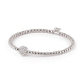 Al Coro Stretchy Armband (A150W) aus Weißgold mit Diamant