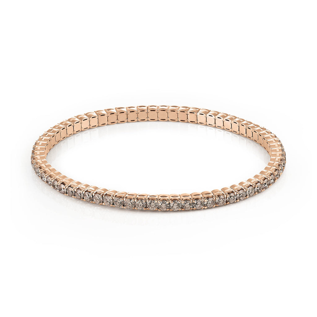 Al Coro Stretchy Armband (A290BR) aus Roségold mit Diamant