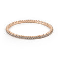 Al Coro Stretchy Armband (A290BR) aus Roségold mit Diamant