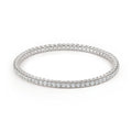Al Coro Stretchy Armband (A290W) aus Weißgold mit Diamant