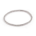 Al Coro Stretchy Armband (A330W) aus Weißgold
