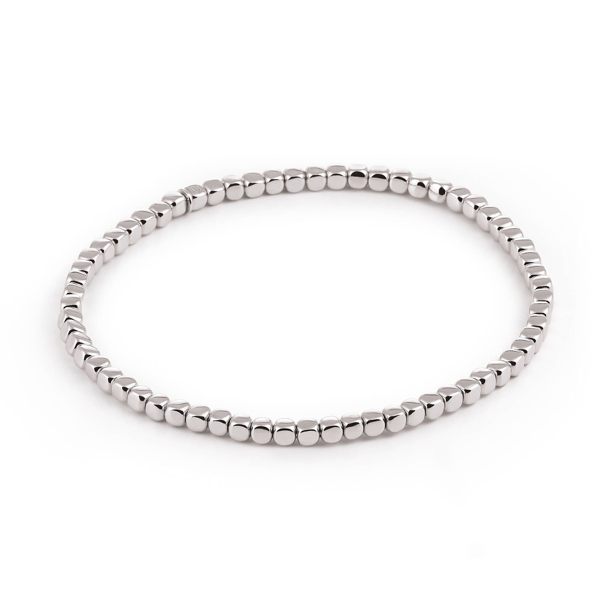 Al Coro Stretchy Armband (A330W) aus Weißgold