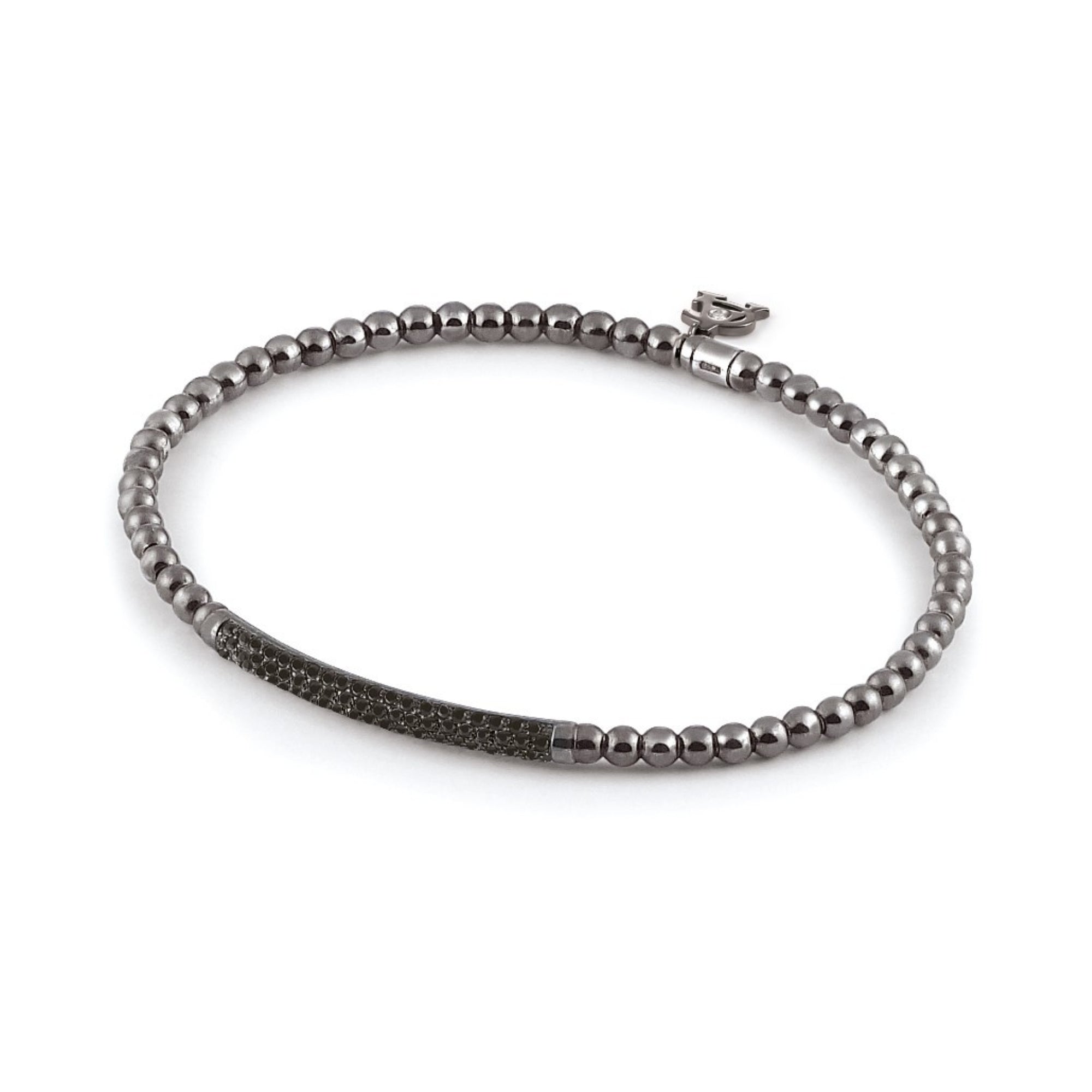 Al Coro Stretchy Armband (A350BB) mit Diamant