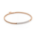 Al Coro Stretchy Armband (A350R) aus Rotgold mit Diamant