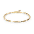Al Coro Stretchy Armband (A352G) aus Gelbgold mit Diamant