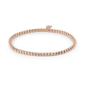 Al Coro Stretchy Armband (A352R) aus Roségold mit Diamant