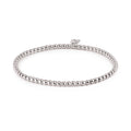 Al Coro Stretchy Armband (A352W) aus Weißgold mit Diamant