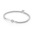 Al Coro Stretchy Armband (A353W) aus Weißgold mit Diamant