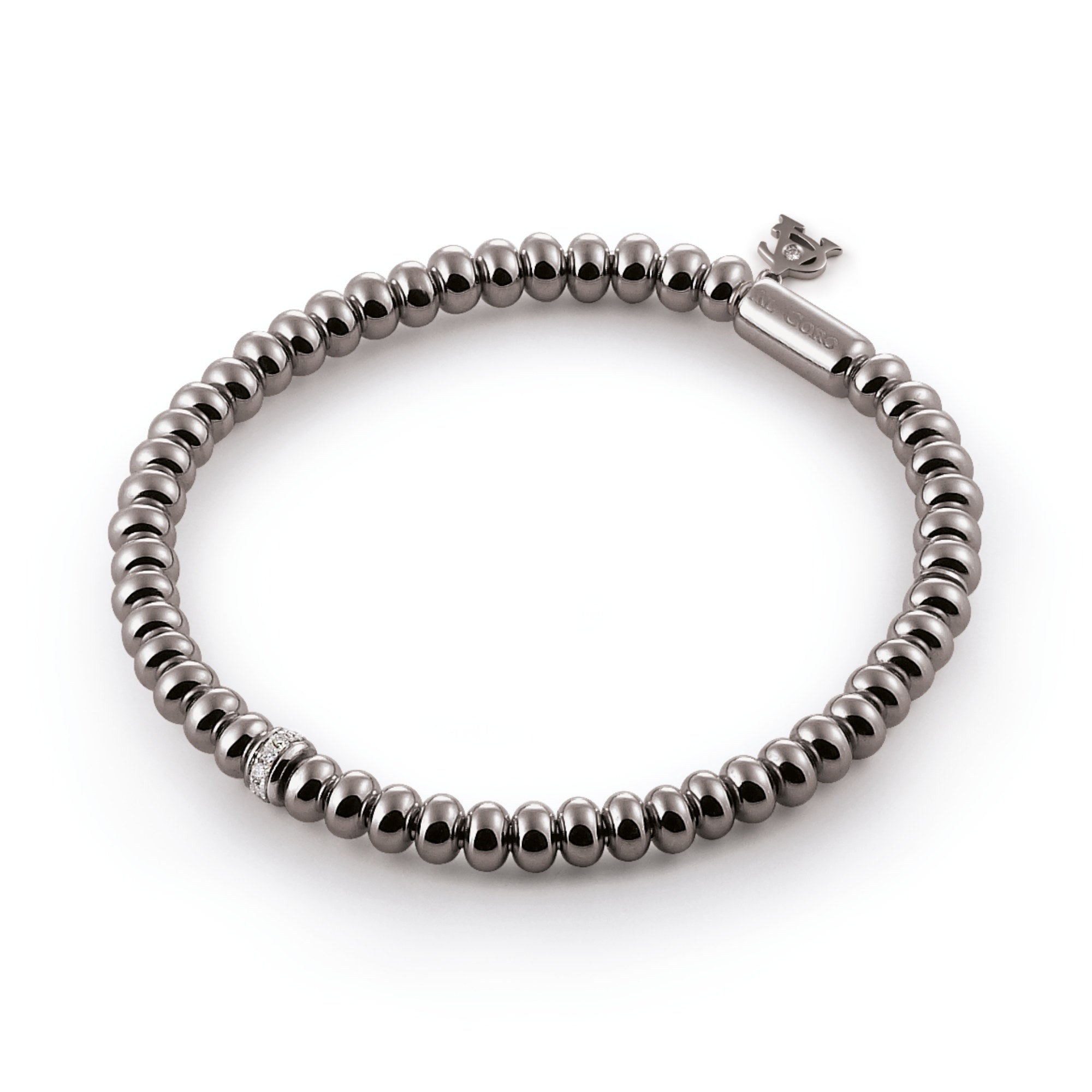 Al Coro Stretchy Armband (A390B) mit Diamant