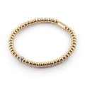 Al Coro Stretchy Armband (A390G) aus Gelbgold