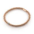 Al Coro Stretchy Armband (A390R) aus Roségold mit Diamant
