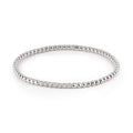 Al Coro Stretchy Armband (A700W) aus Weißgold mit Diamant