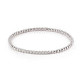 Al Coro Stretchy Armband (A701W) aus Weißgold mit Diamant