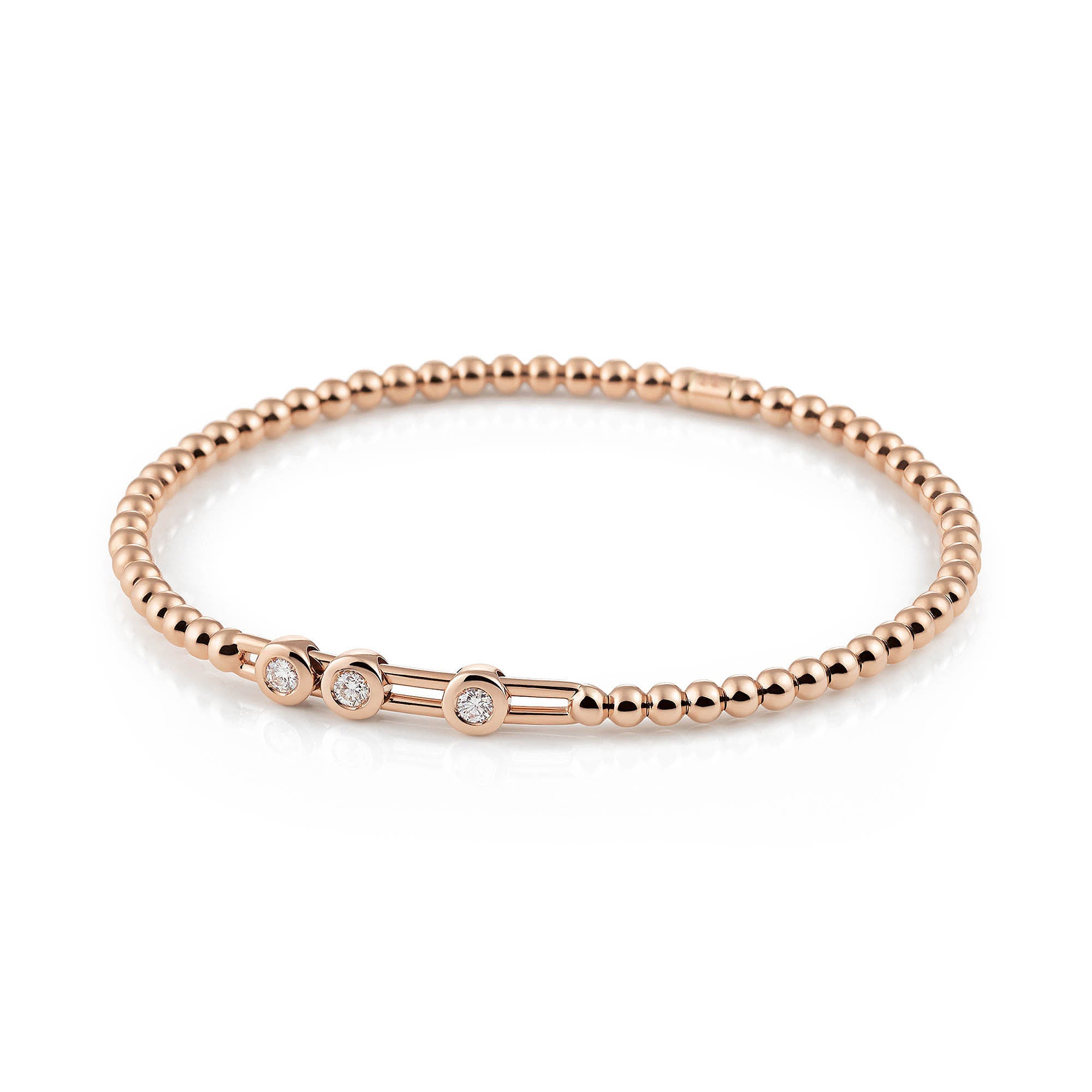 Al Coro Stretchy Armband (A707R) mit Diamant
