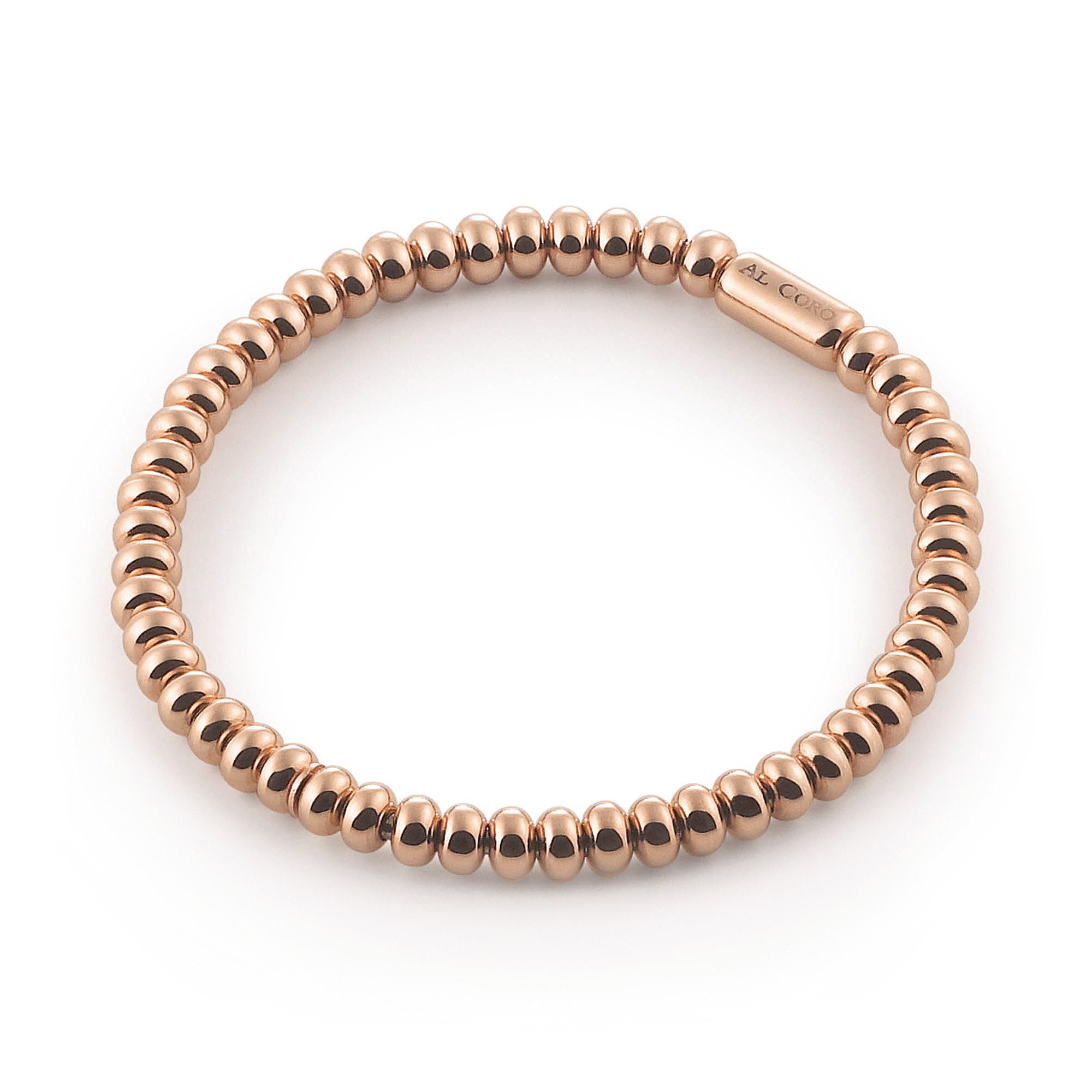 Al Coro Stretchy Armband (A960R) aus Rotgold