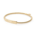 Al Coro Stretchy Armband (A992G) aus Gelbgold mit Diamant