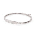 Al Coro Stretchy Armband (A992W) aus Weißgold mit Diamant