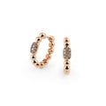 Al Coro Stretchy Ohrringe (NE896BDR) aus Roségold mit Diamant