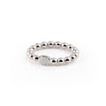 Al Coro Stretchy Ring (NRF2893W) aus Weißgold mit Diamant