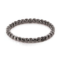 Al Coro Stretchy Uomo Armband (A038BB20) aus Weißgold mit Diamant und Saphir