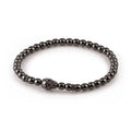 Al Coro Stretchy Uomo Armband (A236B18) aus Weißgold mit Diamant und Rubin