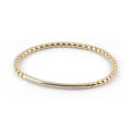 Al Coro Stretchy Uomo Armband (A361G) aus Gelbgold mit Diamant