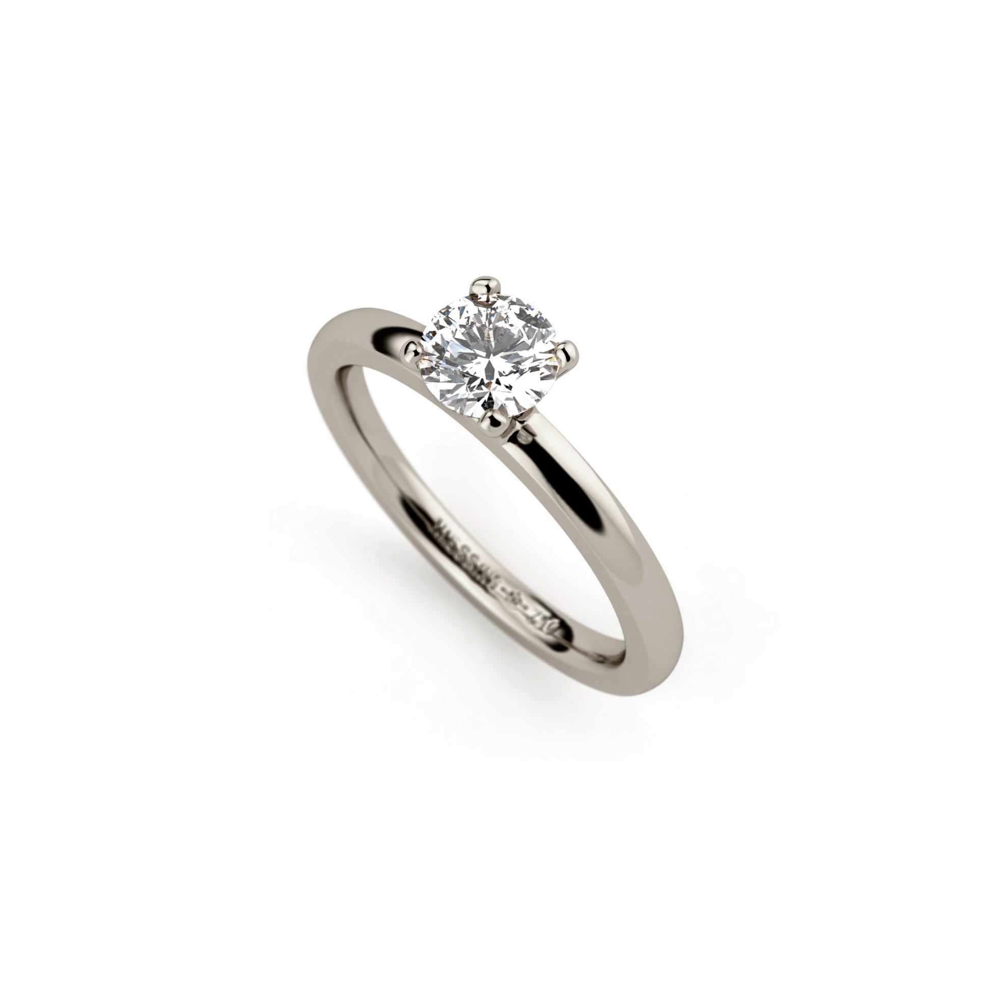 Amatis 4 Krappen Ring • Diamant von Niessing (N331960-0.5ct-top-wesselton-gloss-fg)