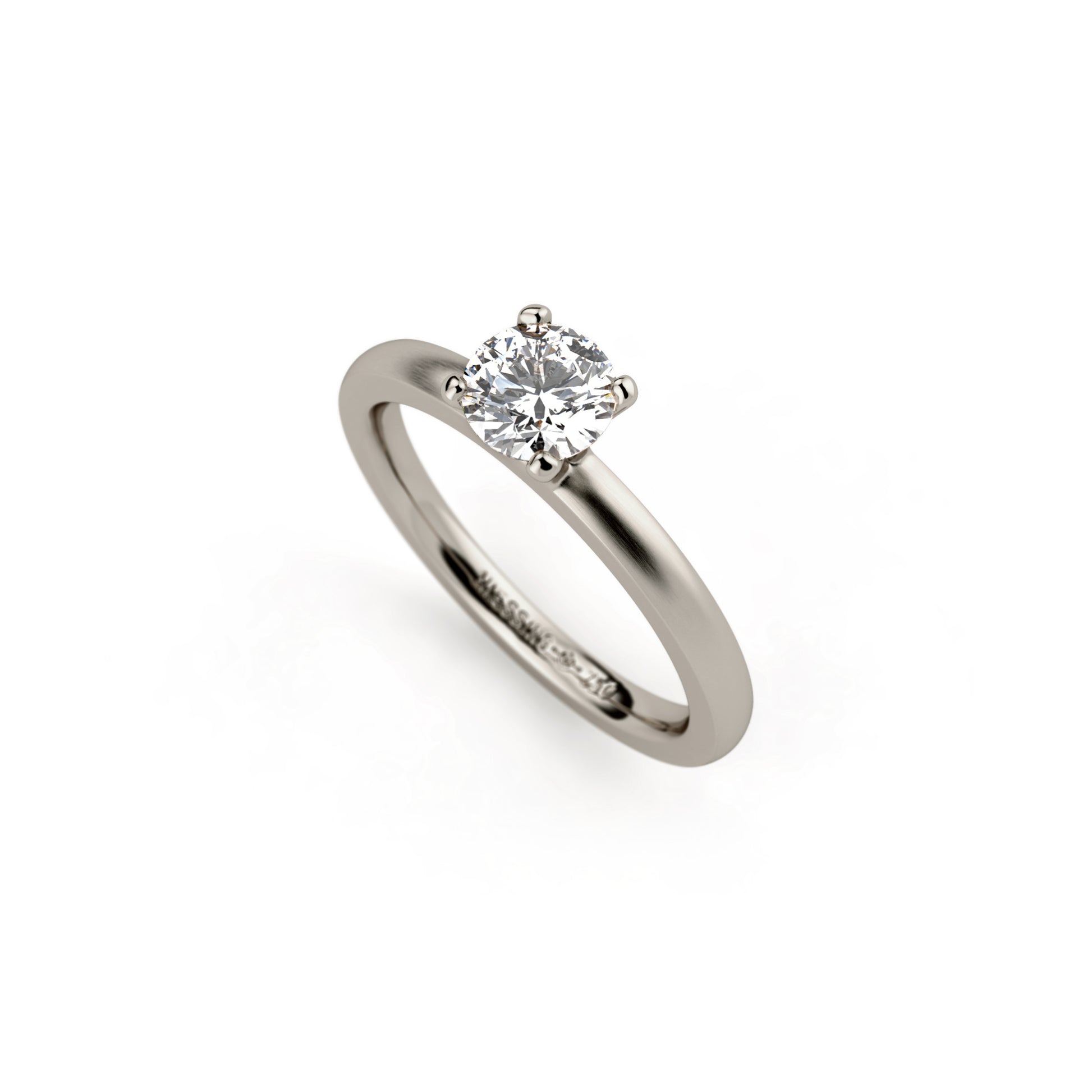 Amatis 4 Krappen Ring • Diamant von Niessing (N331960-0.5ct-top-wesselton-satin-fg)