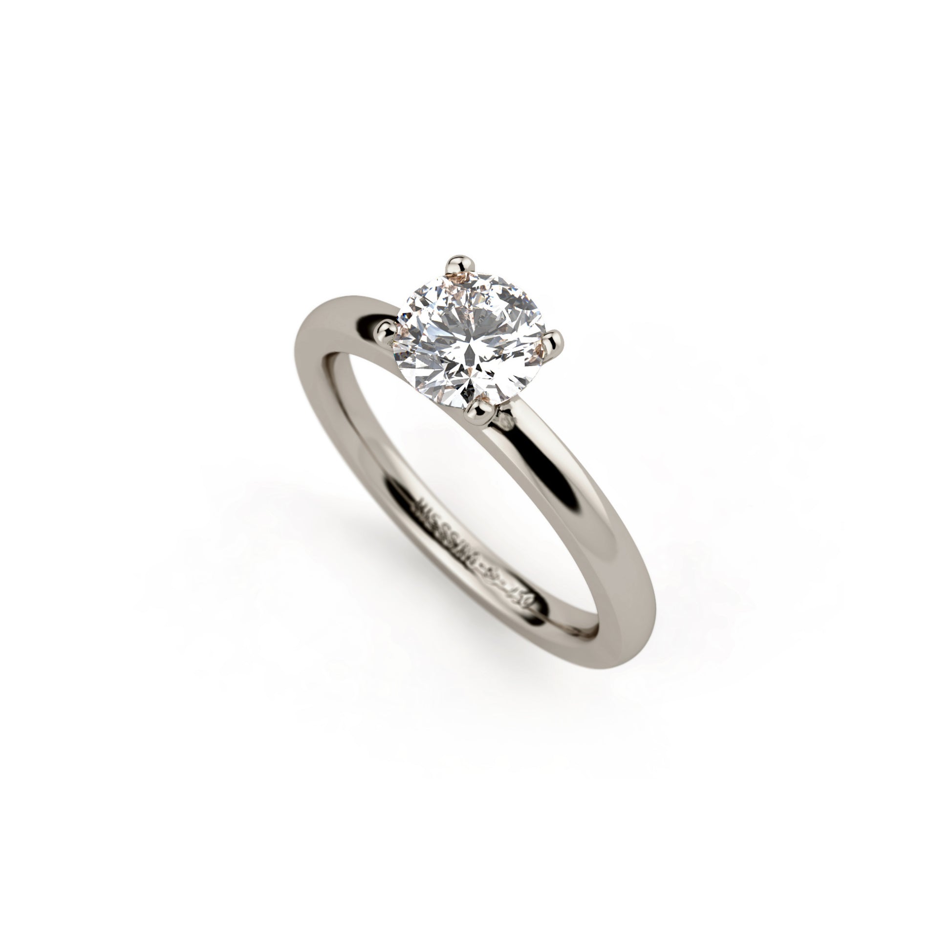 Amatis 4 Krappen Ring • Diamant von Niessing (N331960-0.7ct-top-wesselton-gloss-fg)