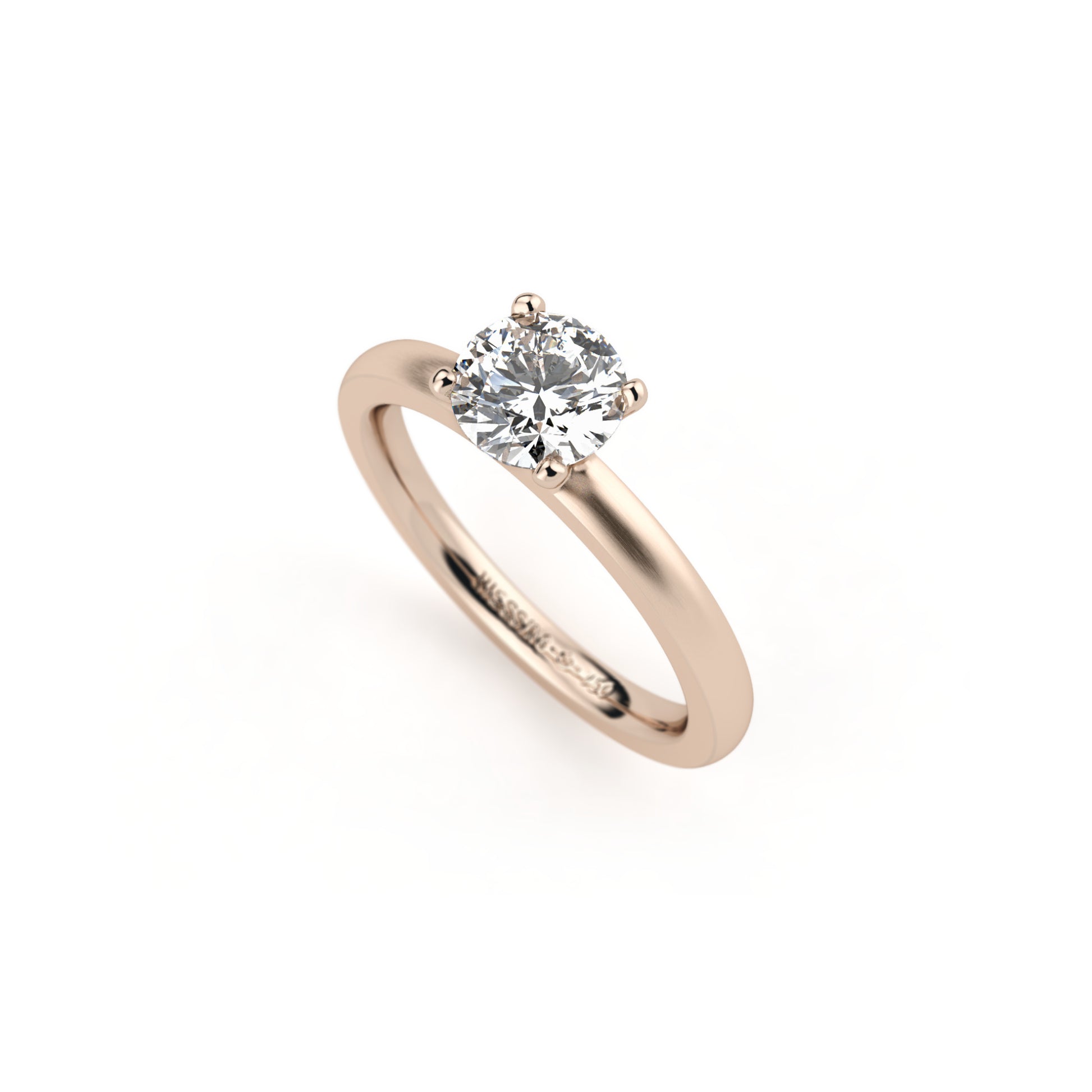 Amatis 4 Krappen Ring • Diamant von Niessing (N331960-0.7ct-top-wesselton-satin-rw)