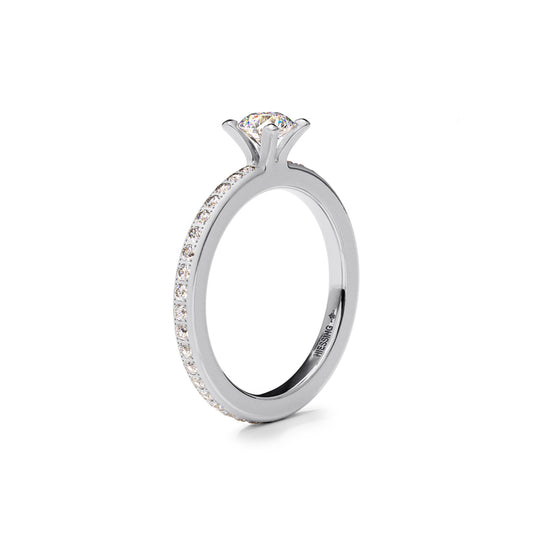 Amatis Highlights Ring von Niessing (N331961-2mm-0.3ct-40x-0.01ct-velvet-pt)