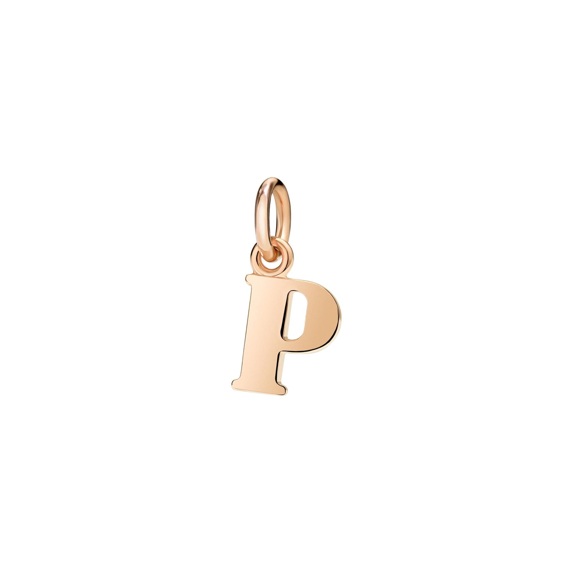 Anhänger Buchstabe P, Roségold von DoDo (DMB2019-LETPL-0009R)