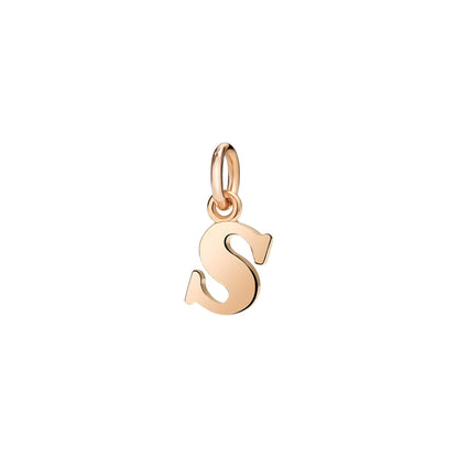 Anhänger Buchstabe S, Roségold von DoDo (DMB2022-LETSL-0009R)