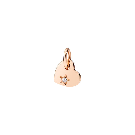 Anhänger Herz „Precious“, Roségold • Diamant von DoDo (DMB7040-HEARS-DB09R)