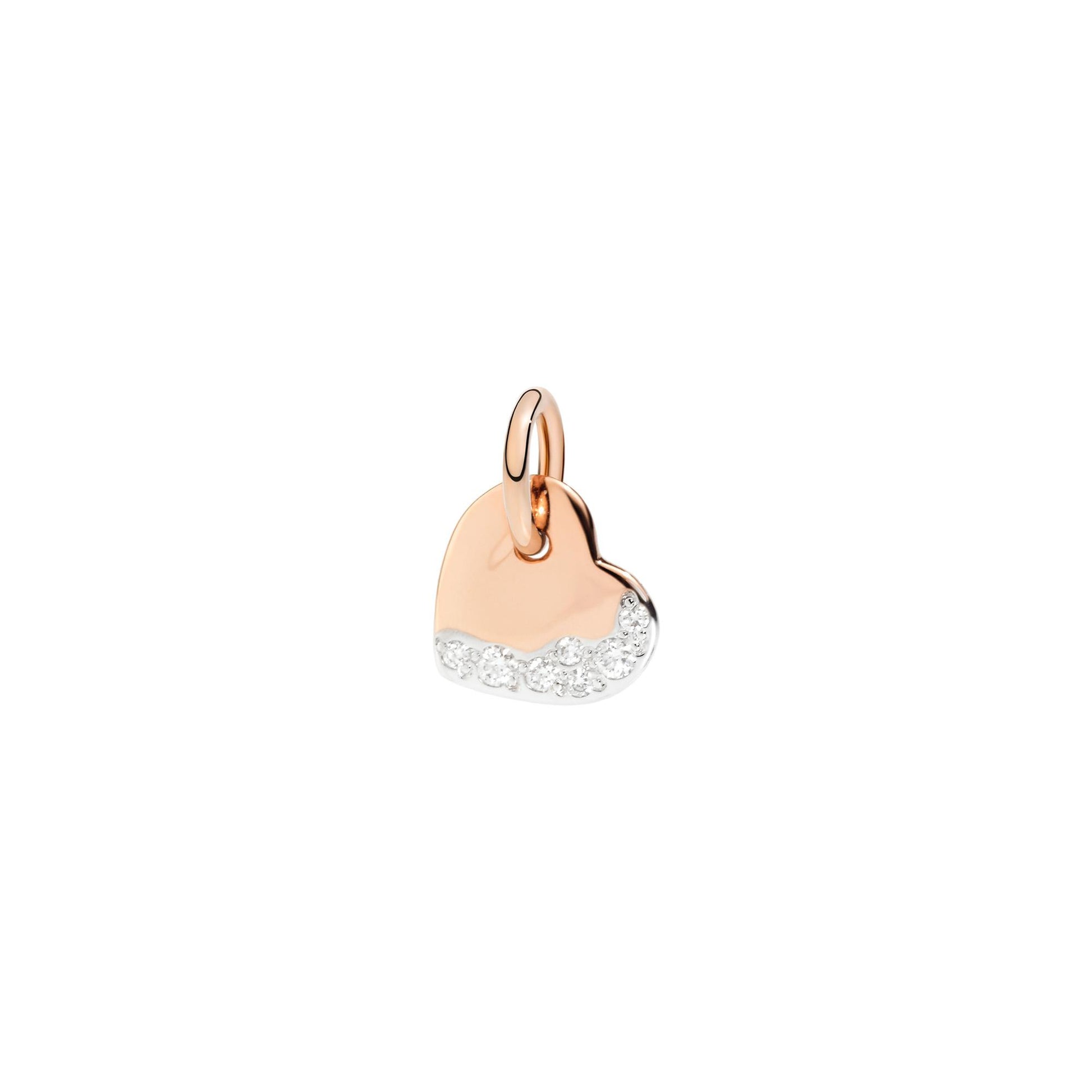 Anhänger Herz „Precious“, Roségold • Diamant von DoDo (DMB8032-HEARS-DB09R)