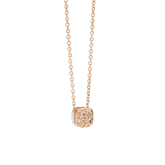 Anhänger Mit Kette Nudo, Bicolor-Gold • Diamant von Pomellato (PCB7040O6000DBR00)