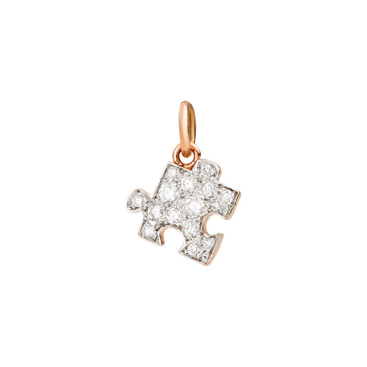 Anhänger Puzzle „Precious“, Roségold • Diamant von DoDo (DMC1002-PZZLS-DB09R)