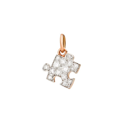 Anhänger Puzzle „Precious“, Roségold • Diamant von DoDo (DMC1002-PZZLS-DB09R)
