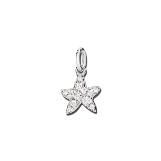Anhänger Stellina „Precious“, Weißgold • Diamant von DoDo (DMB5003-STARS-DB0OB)