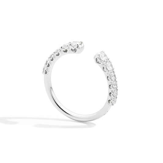 Anniversary More Ring, Weißgold • Diamant von Recarlo (R01FN008/066)