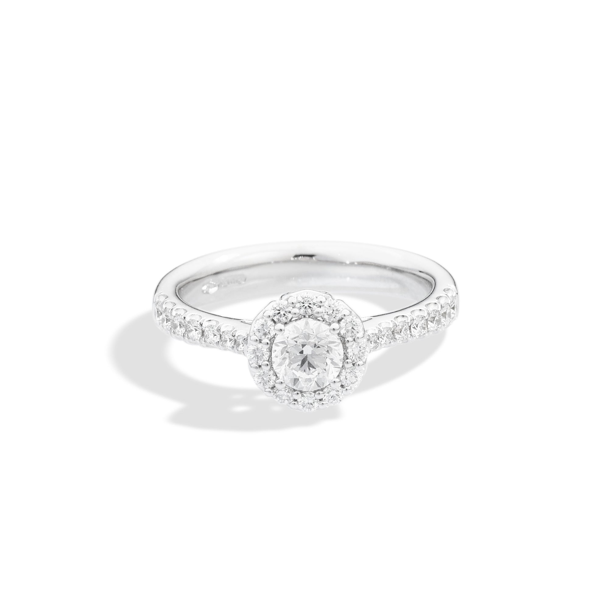 Anniversary Ring , Weißgold • Diamant von Recarlo (R01SC018/063)