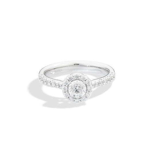 Anniversary Ring, Weißgold • Diamant von Recarlo (R01SC018/063)