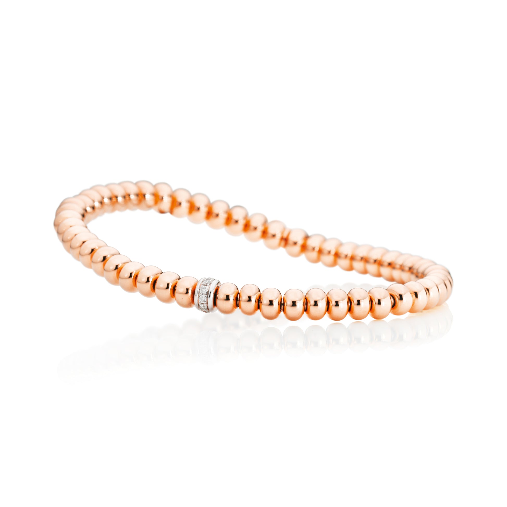 Armband Flessibile, Roségold • Diamant von Capolavoro (AB9B00123.INNEN.17-M)