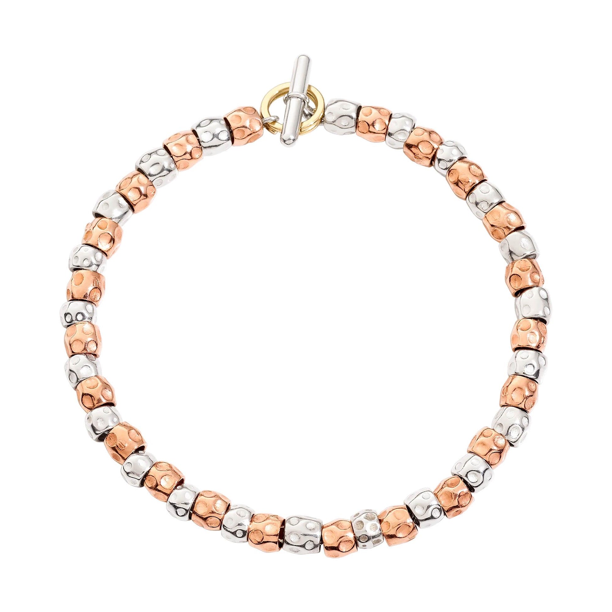 Armband Granelli, Bicolor-Gold von DoDo (DBB9005-GRANE-MIX9A)