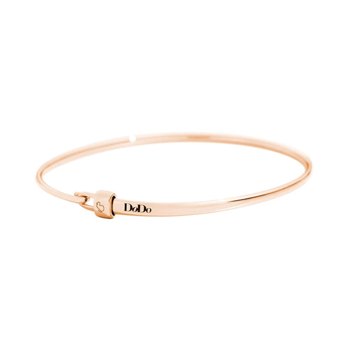 Armreif Essentials mit Stopper, Roségold von DoDo (DBB9003-BANGL-0009R)