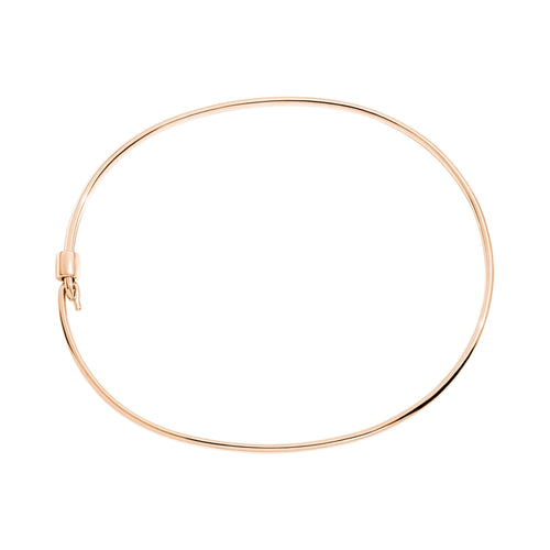 Armreif Essentials mit Stopper, Roségold von DoDo (DBB9003-BANGL-0009R)