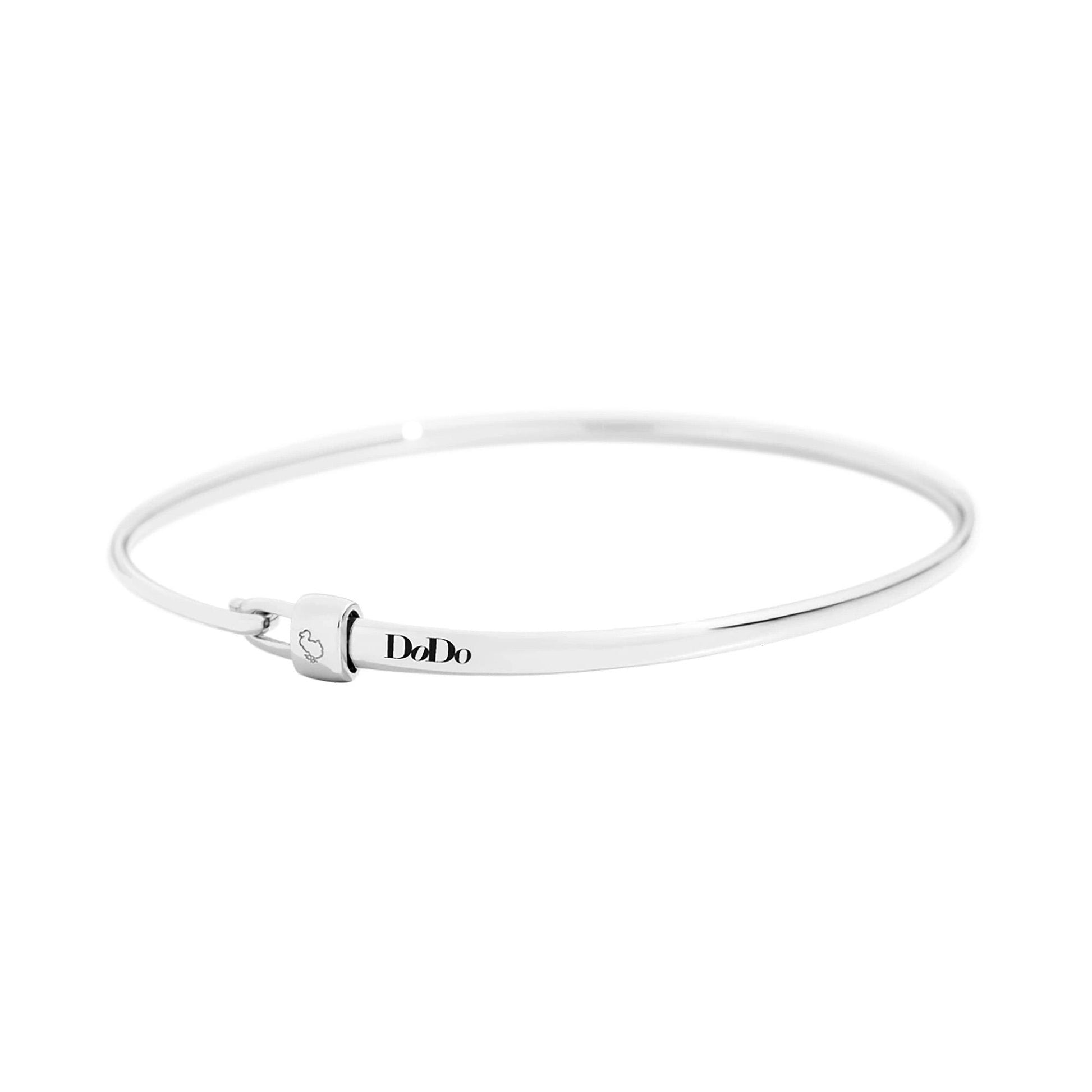 Armreif Essentials mit Stopper, Silber von DoDo (DBB9003-BANGL-000AG)