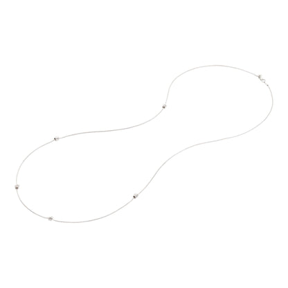 Lange Halskette Nodo, Bicolor-Gold von DoDo (DCC0005-KNOT0-000AG)