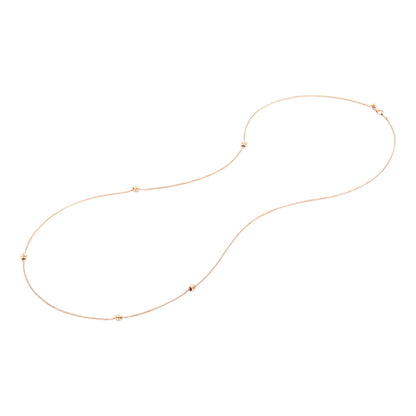 Lange Halskette Nodo, Roségold von DoDo (DCC0005-KNOT0-0009R)